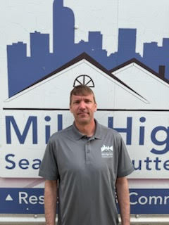 Shad Henzl, Foreman at Mile High Gutter