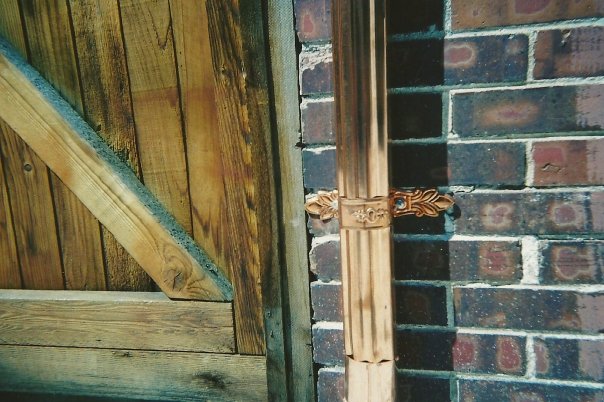 New Copper Gutter Install