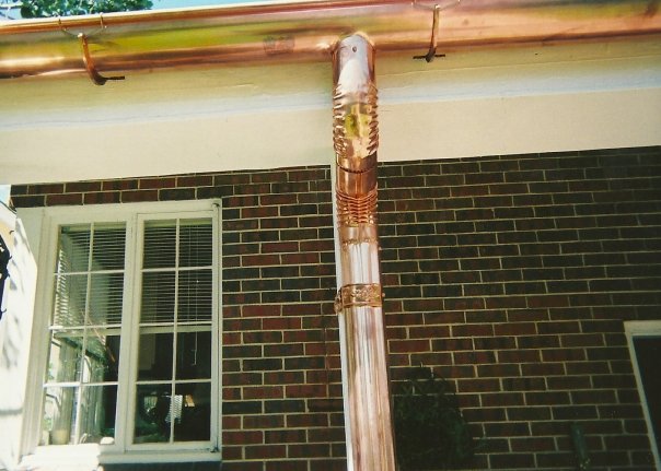 New Copper Gutter Install3